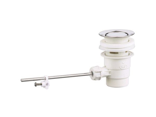 Bonde de lavabo inox automatique 33/48 mm