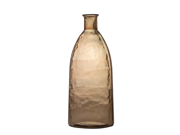 Vase Dame Jeanne verre Cocoa, pêche l.25.5 x H.61 cm
