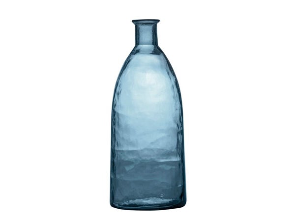 Vase Dame Jeanne verre Cocoa, bleu l.25.5 x H.61 cm