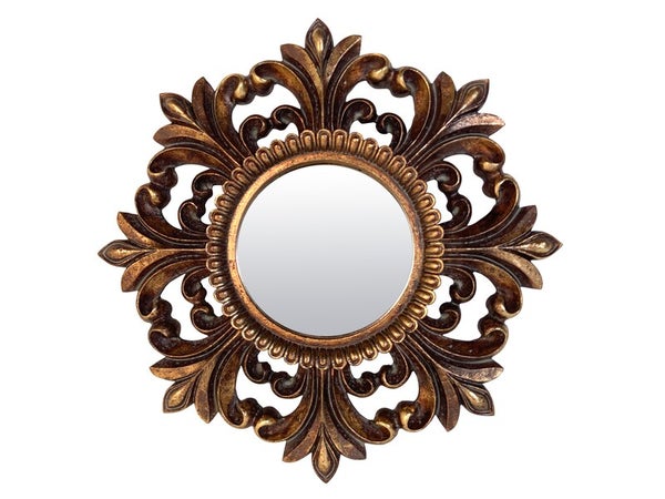 Miroir ancien patine diam.30cm