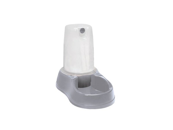 Distributeur eau anti dérapant 1,5l gris pierre 28,5x18,5x22cm