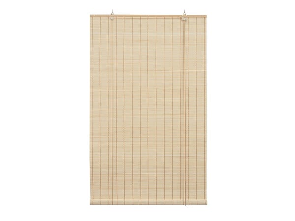 Store enrouleur bambou hatha lattes 90x180cm naturel inspire