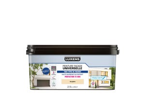 Peinture facade universelle 12 ans luxens 2,5 l ton pierre