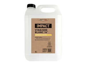 Vinaigre ménager 14° IMPACT, écodétergent, 5L