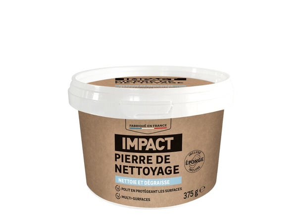 Pierre nettoyage + eponge impact 375g