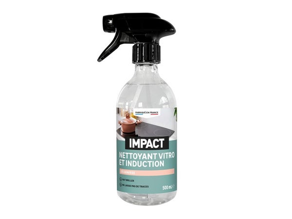 Nettoyant cuisine - plaques induction IMPACT, en spray, 0.5L