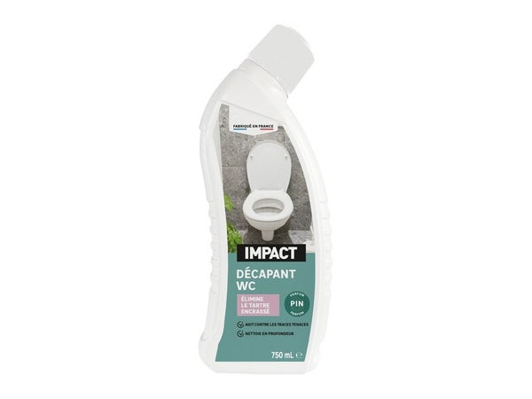 Détartrant WC IMPACT, en gel, 0.75L