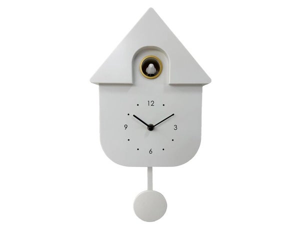 Horloge Coucou EMDE blanc l.21.5 x H.41.5 cm