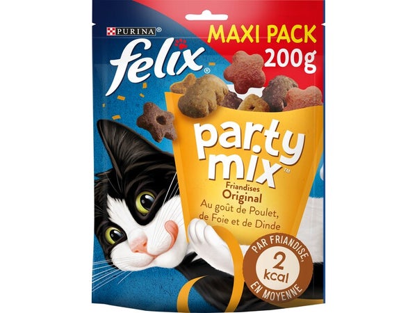 Friandise chat NESTLE PURINA DENTALIFE Félix party origin 200g