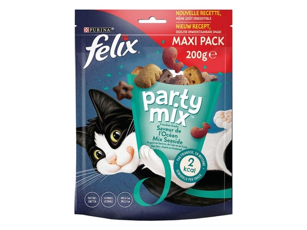 Friandise chat NESTLE PURINA DENTALIFE Félix party ocean 200g