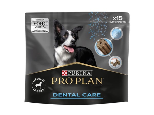 Friandise chien NESTLE PURINA PROPLAN dent-care med 345g