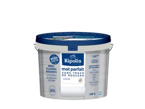 Peinture mur et plafond blanc mat RIPOLIN parfait 5l