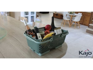 Panier kajo 15 litres vert olive/ vert amande