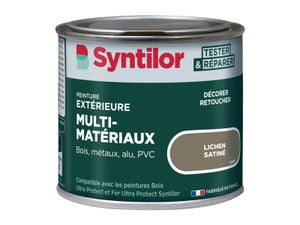 Peinture exterieure bois, aluminium, pvc . SYNTILOR lichen satine 125ml