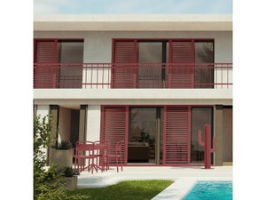 Peinture exterieure bois, aluminium, pvc . SYNTILOR ocre rouge satine 125ml