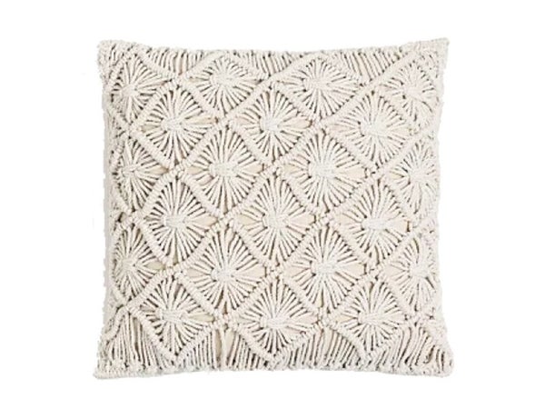 Coussin macrame 40x40 cm