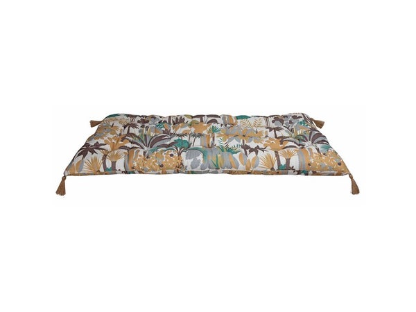 Futon Matelas de sol sweet jungle 60x120 cm multicolore