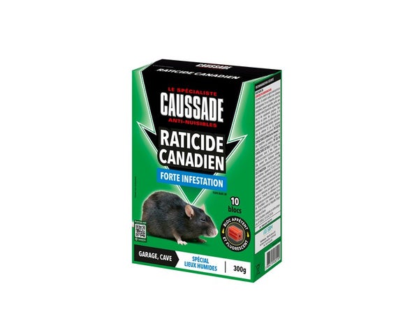 Anti - nuisible rats forte infestation PROTECT EXPERT 300gr