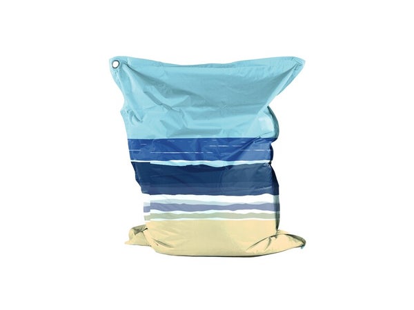 Coussin maxi big bag impermeable 140x180cm ocean