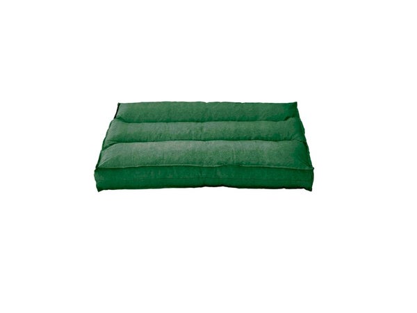 Matelas compresse polyester 80x120xh8cm uni vert