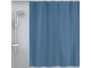 Rideau de douche 120 x 200 cm bleu MSV