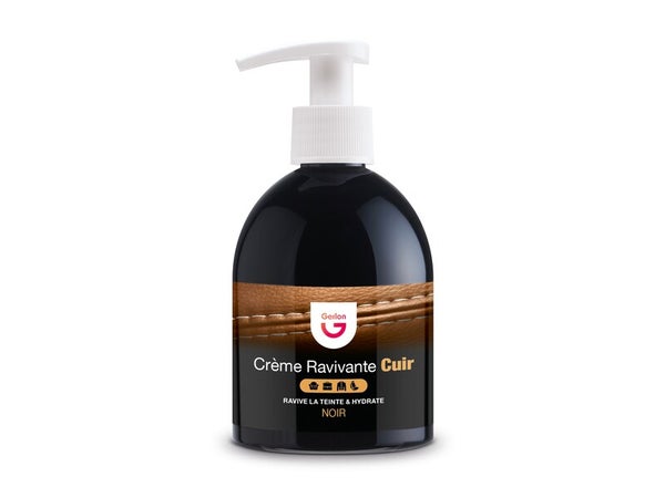 Creme ravivante cuir noir 250ml