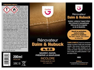 Rénovateur daim / nubuck GERLON Incolore, 0.2L