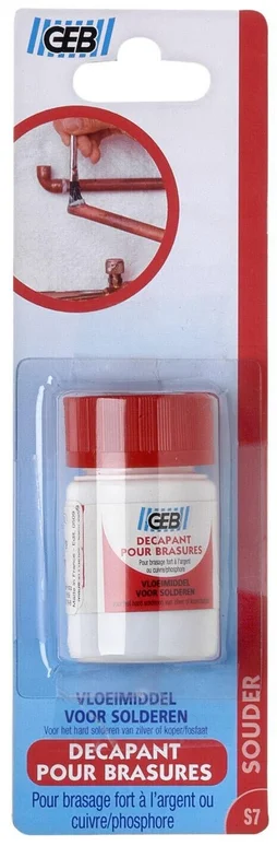Décapant pour brasure, GEB, 30 g