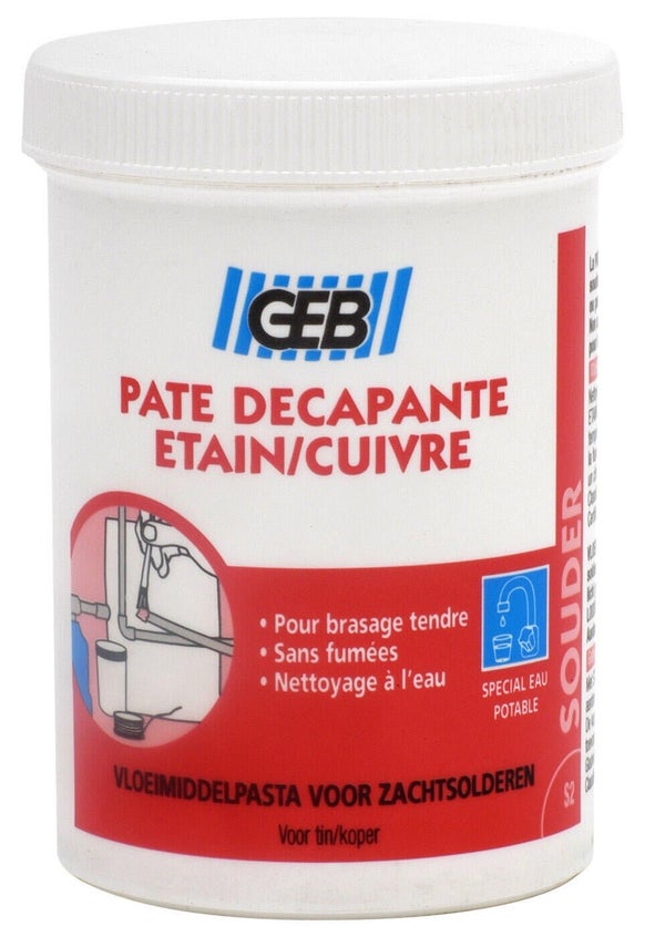 Pâte décapante étain / cuivre, GEB, 150 ml