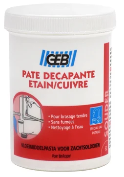 Pâte décapante étain / cuivre, GEB, 150 ml