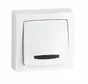 Interrupteur va-et-vient saillie a voyant, lumineux complet, LEGRAND Asl, blanc