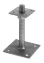 Ancre pour poteau bichromaté, GAH ALBERTS, 100 x 100 x 150 x 150 mm
