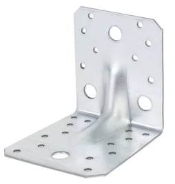 Equerre renfoncée acier galvanisé, 105x105x90 mm ALBERTS