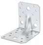 Equerre renfoncée acier galvanisé, 105x105x90 mm ALBERTS