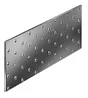 Platine multitrous galvanisé, 200x60x2 mm