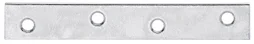 Platine multitrous bichromaté, GAH ALBERTS, 100 x 15 mm