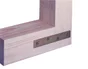 Platine multitrous bichromaté, GAH ALBERTS, 100 x 15 mm
