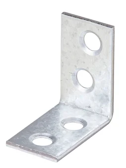 Equerre de chaise acier galvanisé / galvanisé, L.25 x h.25 x l.14 mm GAH ALBERTS