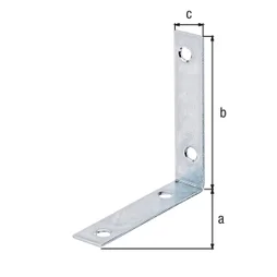 Equerre De Chaise Bichromaté, 75X75X16 Mm