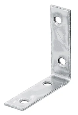 Lot De 12 Équerres De Chaise Bichromaté, 50X50X15 Mm