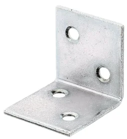 Equerre large acier galvanisé, L.30 x h.30 x l.30 mm GAH ALBERTS