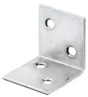 Equerre large acier galvanisé, L.30 x h.30 x l.30 mm GAH ALBERTS