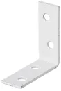 Lot De 8 Équerres Plastifié Blanc, 60X60X16 Mm