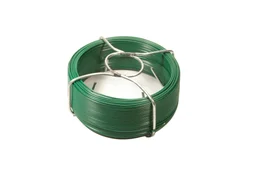 Fil d'attache plastifié vert, 1.15 mm x 50 m