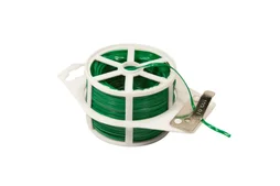 Fil d'attache vert, section.  2.5 mm x L. 50 m