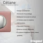 Obturateur Céliane, Legrand, Titane