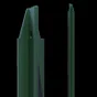 Piquet vert, H.100 x section.30x30x3 cm