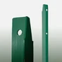 Piquet vert, H.120 x section.30x30x3 cm