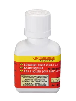 Eau À Souder 24 Ml Pour Étain Rothenberger