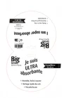 Lot de 3 serpillières non tissée 50 x 60 cm BIGBROSS
